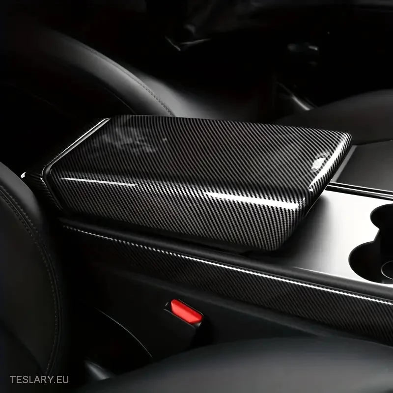 Tesla 3/Y Central Armrest Cover ABS -TESLARY.IE Tesla Shop Europe