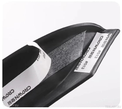 Silicone -dashboardafdekking met deurpaneelinzetstukken voor Tesla 3/j (wit)