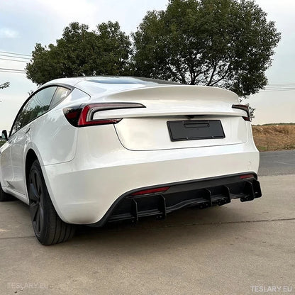 Kit de carrocería de difusor de parachoques trasero Tesla 3 Highland