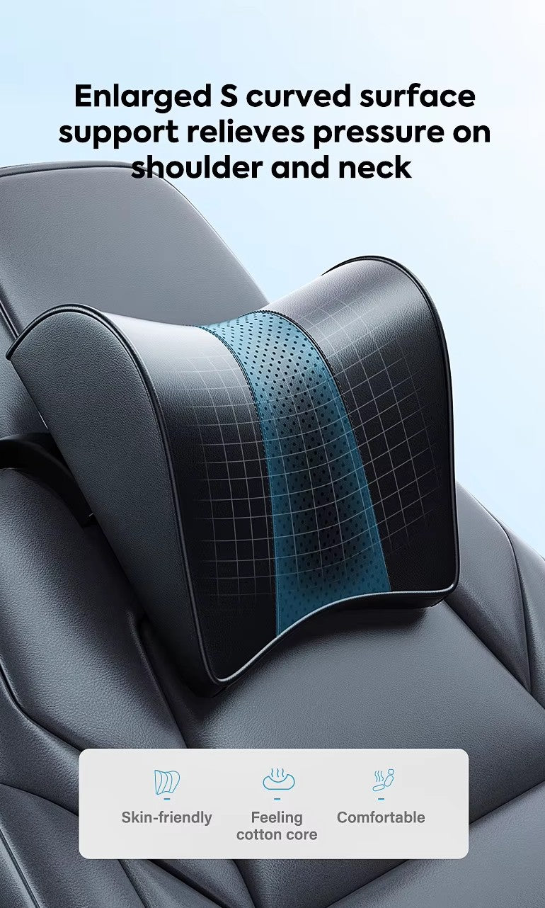 Premium Headrest Pillow with Support for Neck for Tesla Model 3 , Y , Highland & Juniper