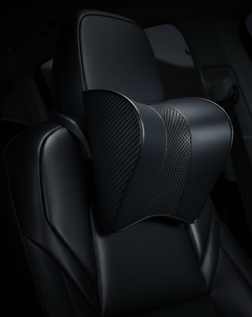 Premium Headrest Pillow with Support for Neck for Tesla Model 3 , Y , Highland & Juniper
