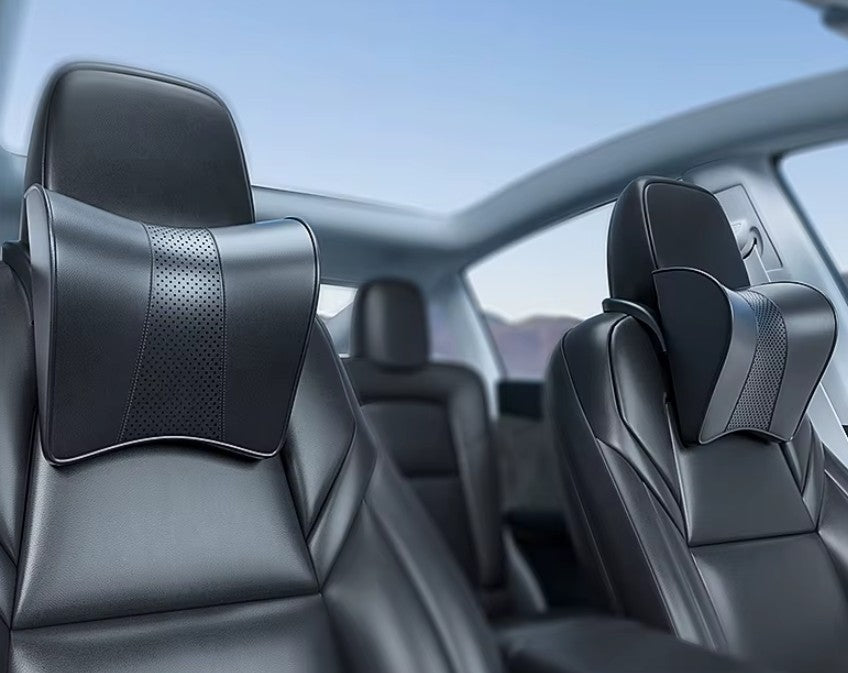 Premium Headrest Pillow with Support for Neck for Tesla Model 3 , Y , Highland & Juniper