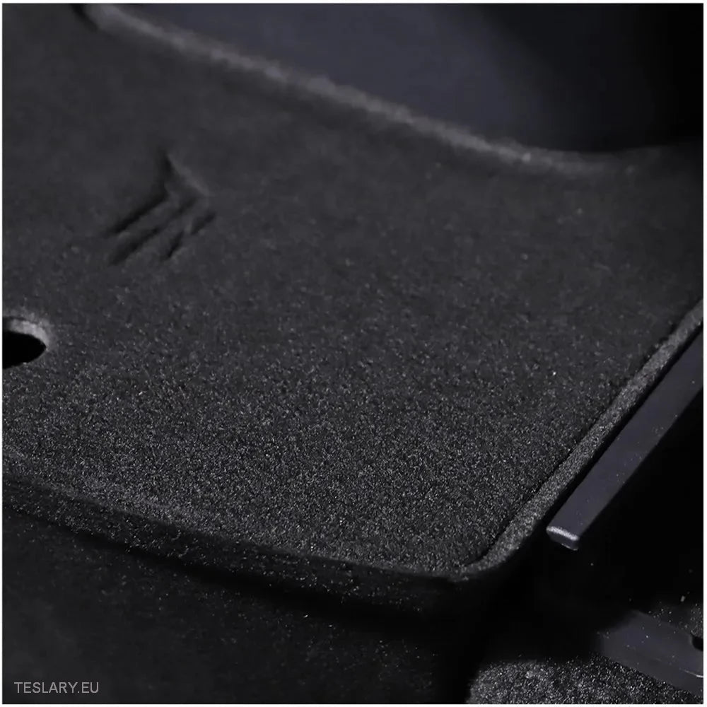 Tesla Y Rear Storage Centre Console ( Flocking Style ) - Tesla Shop Europe - TESLARY.IE Ireland - France boutique- Deutschland Geschäft- España comercio - Nederland winkel- TESLARY.IE