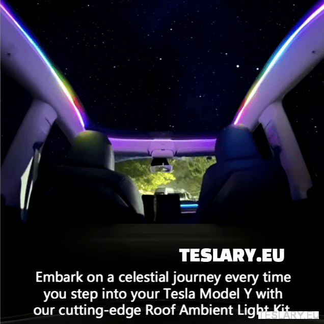 Tesla Model Y LED Ambient Lighting