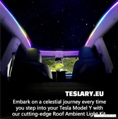 Tesla Model Y LED Ambient Lighting
