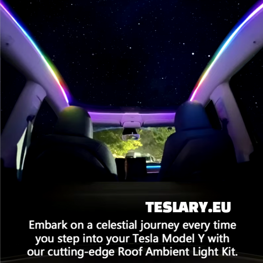 Tesla Model Y Led Ambient Roof Lighting