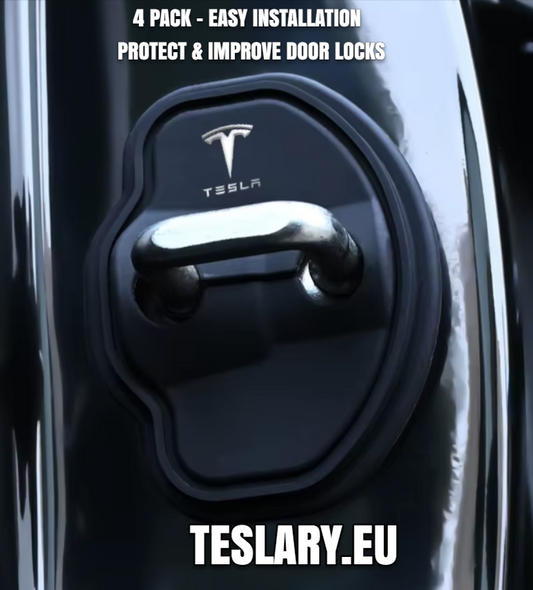 Tesla Model 3 / 3+ Highland & Y Silicone Door Lock Protector with Logo