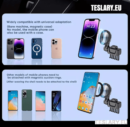 Tesla Model 3 / Y Uchwyt telefonu magnetycznego 360 stopni.