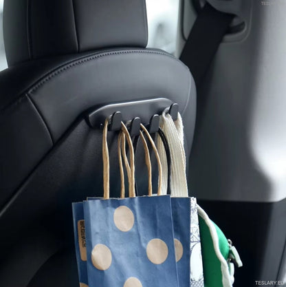 Tesla Model 3 / Y múltiples ganchos para los asientos del conductor o del pasajero