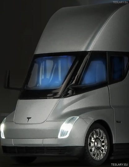 Tesla Semi Trailer Truck Collectores 1:24 Versión no oficial