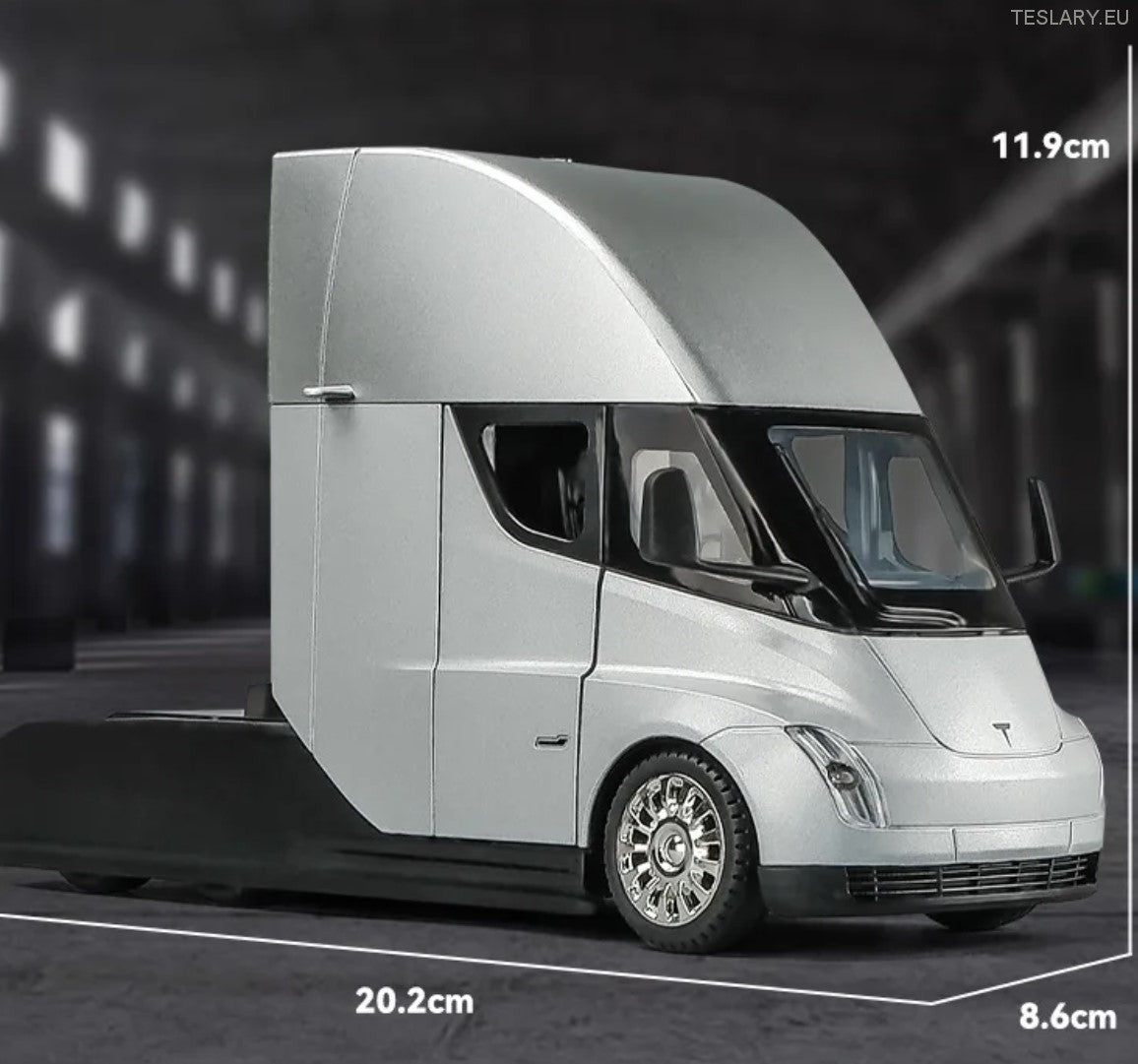 Tesla Semi Trailer Truck Collectores 1:24 Versión no oficial