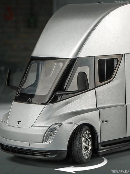Tesla Semi Trailer Truck Collectores 1:24 Versión no oficial