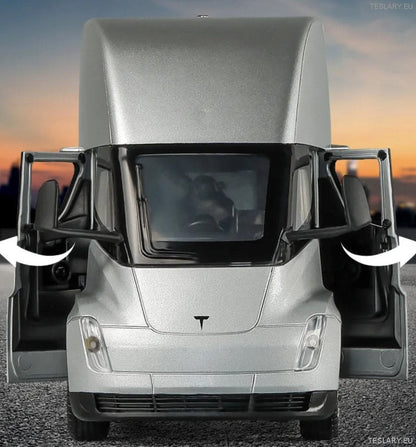 Tesla Semi Trailer Truck Collectores 1:24 Versión no oficial