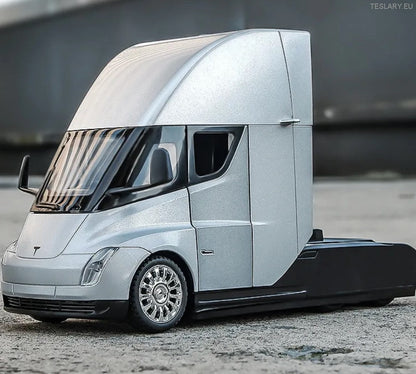 Tesla Semi Trailer Truck Collectores 1:24 Versión no oficial