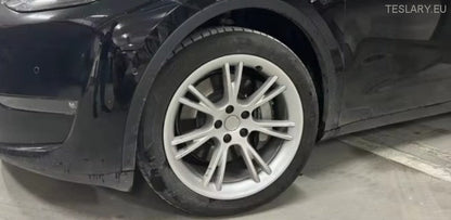Tesla Model Y 19 "Okładki obręczy Ochronne Bliźnięta (srebro)