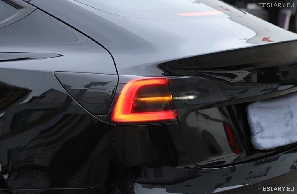 Tesla -malli 3 / y & 3+ Ylämaan takavalo savustettua muovisia suojakuoria