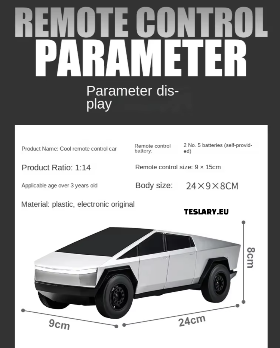 Tesla Cybertruck Remote Control Toy Car