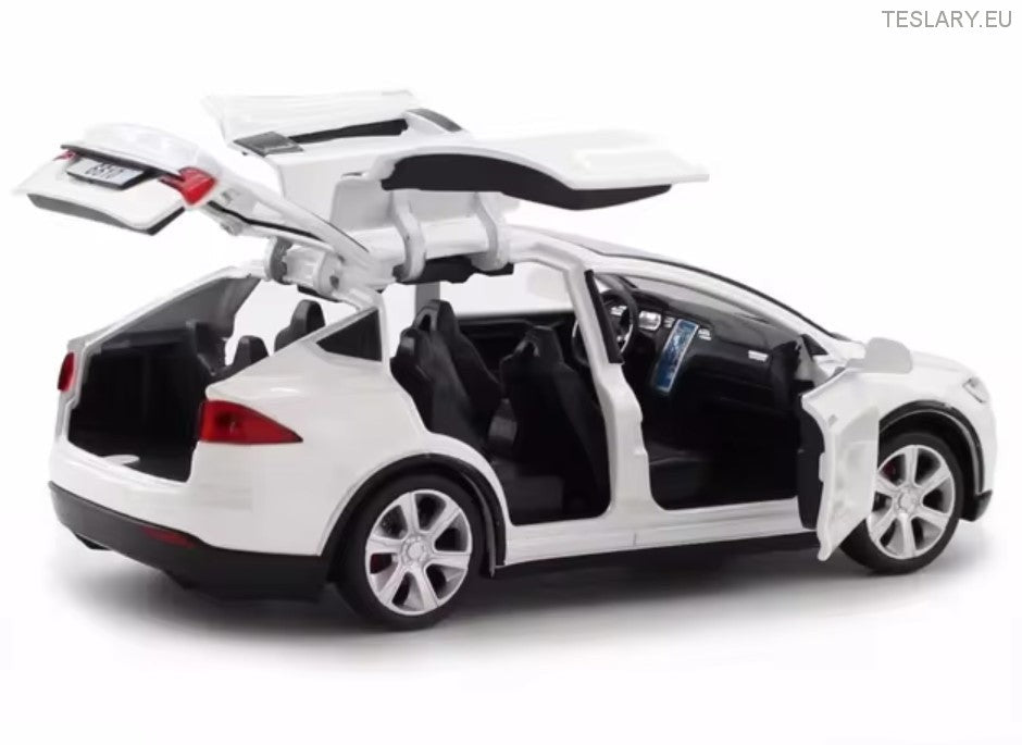 Tesla Model Model X 1:24 -mittakaavamallin epävirallinen versio