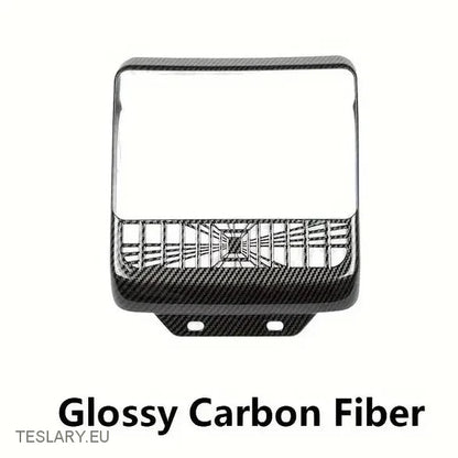 Tesla Model 3 Marco de ventilación de aire trasero de tierras traseras Ribribe de estilo de fibra de carbono