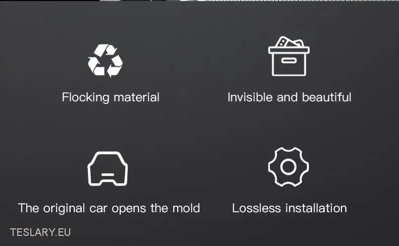 Tesla Model 3+ Highland Centre Console Trays Front & Rear Organisers