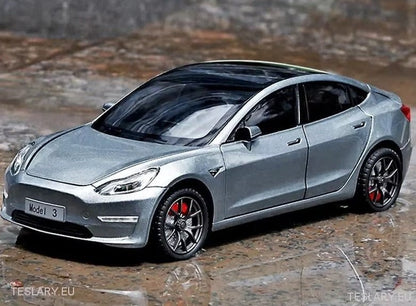 Tesla Model 3 Car 1:24 Diecast Model Car 2019 - 2023 versio