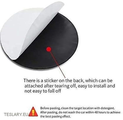 Pyörän navan keskikorkkitarrat, joissa on logo Tesla 3: lle, y, s ja x