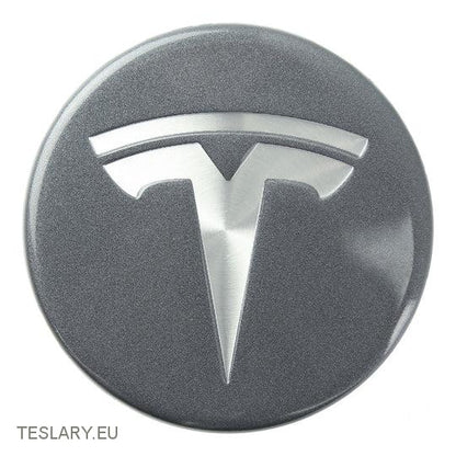 Pyörän navan keskikorkkitarrat, joissa on logo Tesla 3: lle, y, s ja x