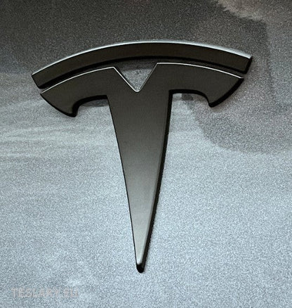 Tesla Model 3 / Y Rear Tail Logo musta , hiili , kromi , punainen