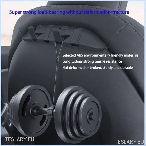 Tesla Model 3 / Y & Highland Hidden Hook na tylne siedzenia pasażera lub kierowcy
