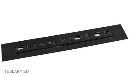 Tesla Model 3/Y Dual Motor Logo Emblem Black, Red, Chrome, Gold