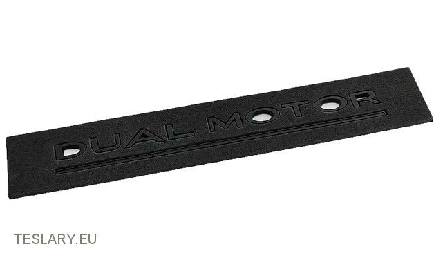 Tesla Model 3/Y Dual Motor Logo Emblem Black, Red, Chrome, Gold