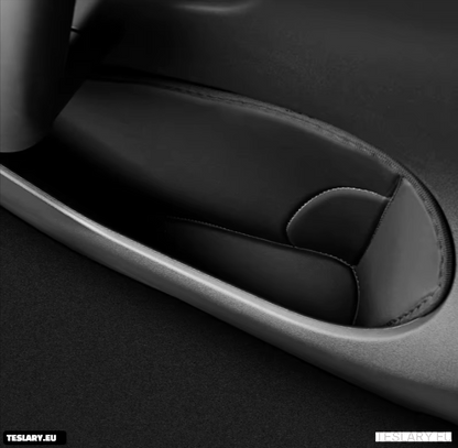 Tesla Model Y -ovisäilytysosat suojapehmusteet PU-nahkainen oven aukkotyynyn säilytystasku