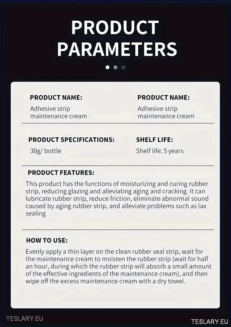Automotive Lubrication Grease ( Eliminates Rattles ) - TESLARY Tesla Shop Accessories Europe Nederlands Dublin Cork Ireland Deutschland Espana Alicante France Italia