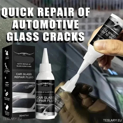 Automotive Windscreen Glass Crack Repair Kit 30ml - TESLARY Tesla Shop Accessories Europe Nederlands Ireland Deutschland Espana Alicante France Italia