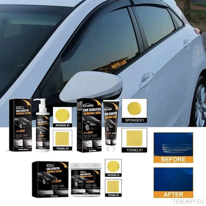 Car Paint Care Scratch Removal Lotion Paint Care Kit Repair Polishing for Tesla and other EVs - TESLARY Tesla Shop Accessories Europe Nederlands Dublin Cork Ireland Deutschland Espana Alicante France Italia