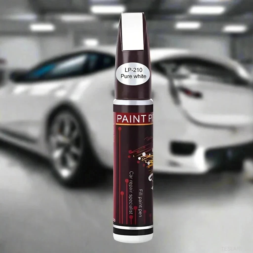 Car Touch Up Paint Pen with Brush - TESLARY Tesla Shop Accessories Europe Nederlands Dublin Cork Ireland Deutschland Espana Alicante France Italia