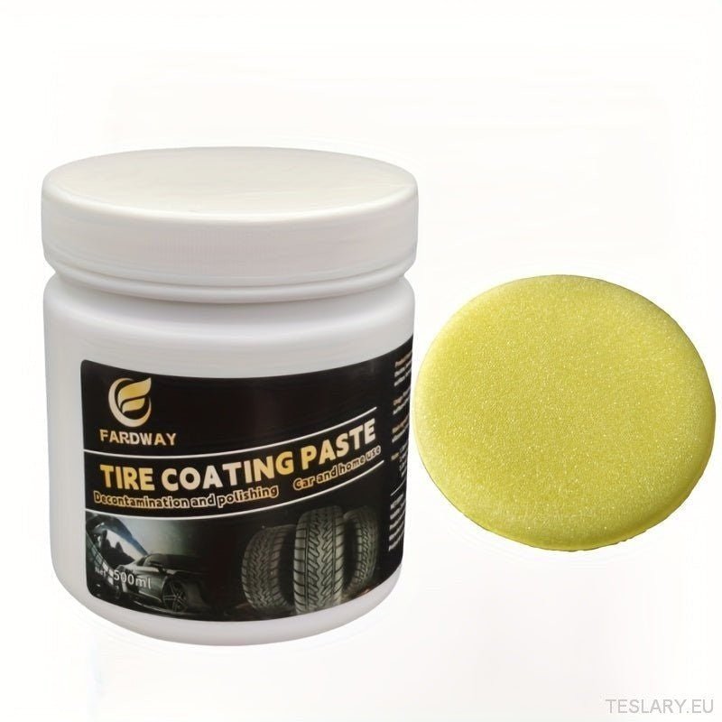 500ml Car Tyre Waxing and Glazing for your EV - TESLARY Tesla Shop Accessories Europe Nederlands Ireland Deutschland Espana Alicante France Italia