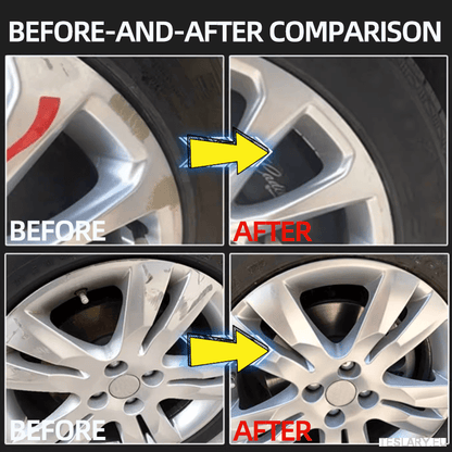 Car wheel hub scratches repair kit, Wheel hub retreading and polishing paste, Automobile wheel hub scratches, rust, fading repair agent, Premium care wax for wheel hub - TESLARY Tesla Shop Accessories Europe Nederlands Dublin Cork Ireland Deutschland Espana Alicante France Italia