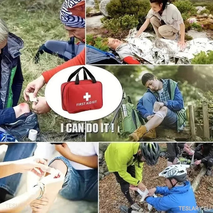 Compact Emergency First Aid Kit for your Tesla Car - TESLARY Tesla Shop Accessories Europe Nederlands Ireland Deutschland Espana Alicante France Italia