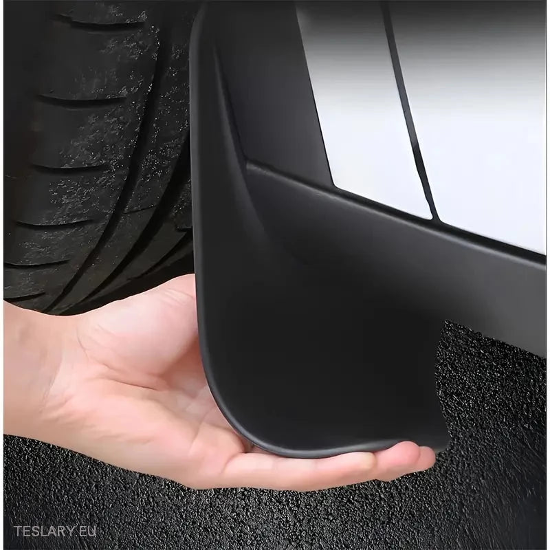 Tesla Model Y Mud Flaps / Splash Guards - Tesla Shop Europe - TESLARY.IE Ireland - France boutique- Deutschland Geschäft- España comercio - Nederland winkel- TESLARY.IE