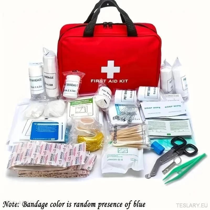 Emergency First Aid Kit (LARGE) - TESLARY Tesla Shop Accessories Europe Nederlands Ireland Deutschland Espana Alicante France Italia