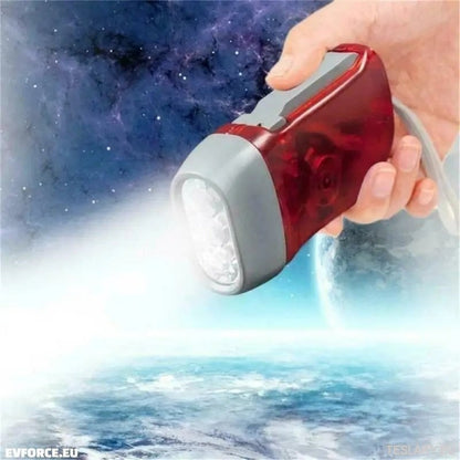 Emergency Portable Hand Crank ficklampa - Idealisk för bilens nödsituation