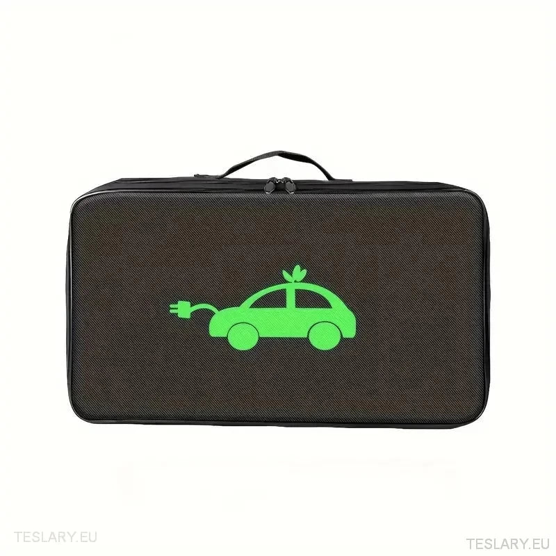 EV Cable Storage Bags Round , Square & Rectangular - TESLARY Tesla Shop Accessories Europe Nederlands Dublin Cork Ireland Deutschland Espana Alicante France Italia