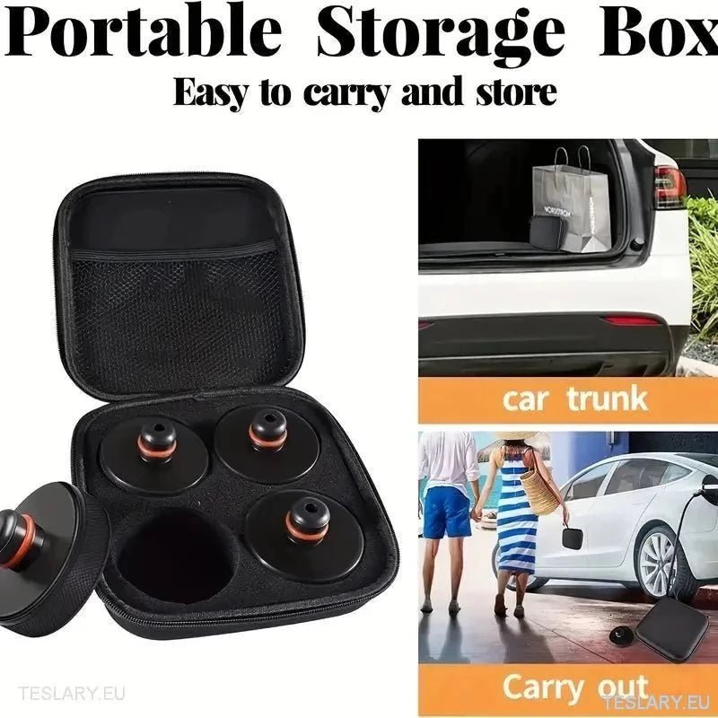 EV Jacking Point Adapter ( 4 PACK) - TESLARY Tesla Shop Accessories Europe Nederlands Ireland Deutschland Espana Alicante France Italia