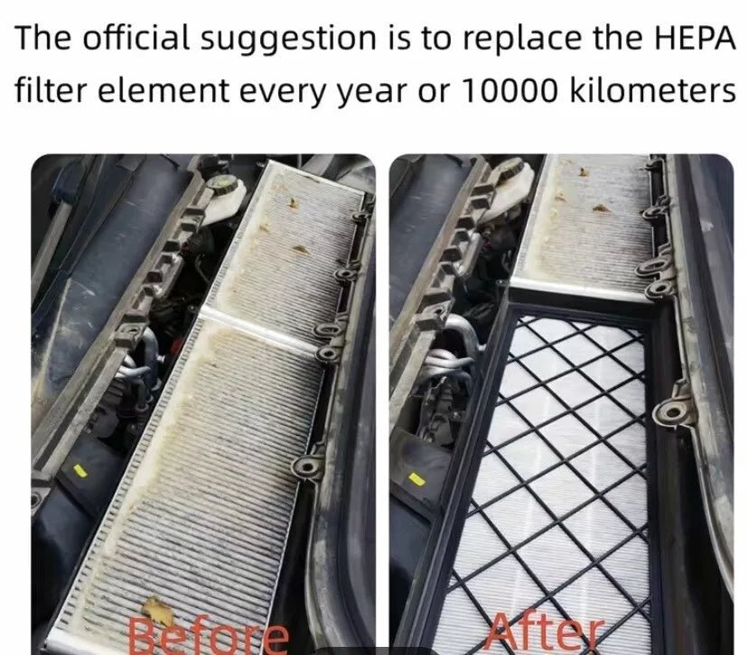Tesla Model Y Replacement External Hepa Air Filters Juniper from Europes Teslary.eu Ireland Nederlands Deutschland Esopana