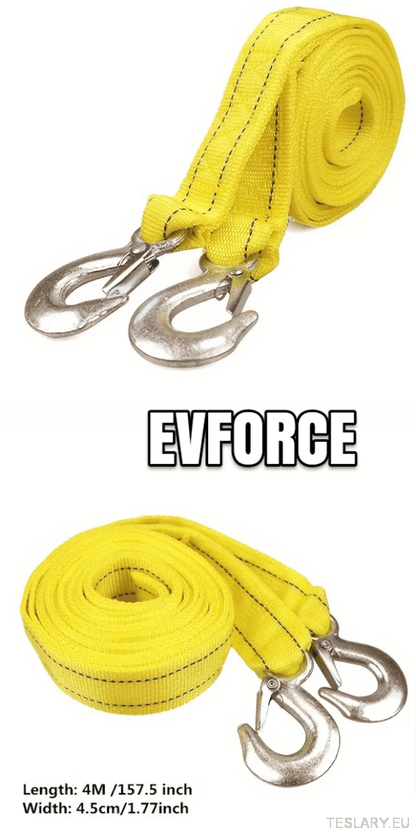 Correa de remolque de nylon de 5 toneladas de servicio pesado - Universal