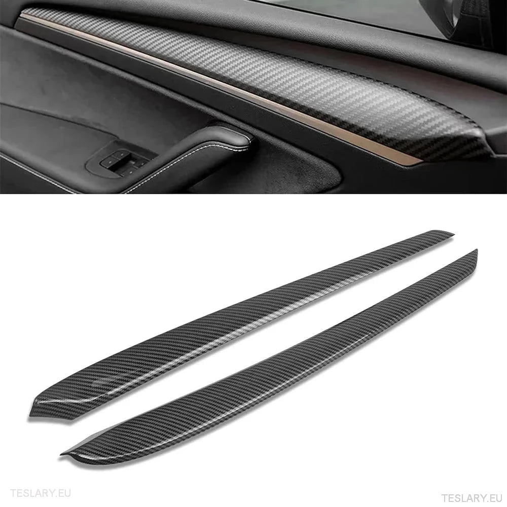 Internal Door Side Trims Tesla 3/Y - TESLARY Tesla Shop Accessories Europe Nederlands Dublin Cork Ireland Deutschland Espana Alicante France Italia