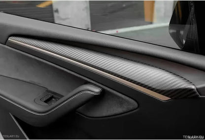 Internal Door Side Trims Tesla 3/Y - TESLARY Tesla Shop Accessories Europe Nederlands Ireland Deutschland Espana Alicante France Italia