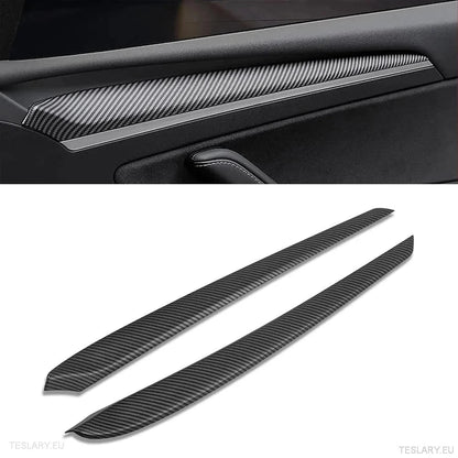 Internal Door Side Trims Tesla 3/Y - TESLARY Tesla Shop Accessories Europe Nederlands Ireland Deutschland Espana Alicante France Italia