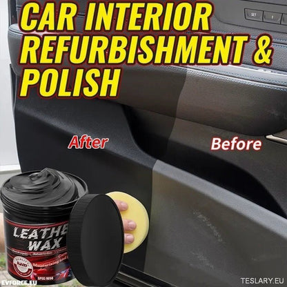 Leather Wax Protection Cream - TESLARY Tesla Shop Accessories Europe Nederlands Dublin Cork Ireland Deutschland Espana Alicante France Italia